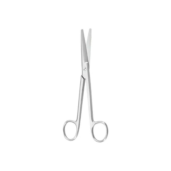 Mckesson - 43-1-330 - Dissecting Scissors Argent Mayo 5 - 1/2 Inch Length Surgical Grade Stainless Steel Nonsterile Finger Ring Handle Curved - Each
