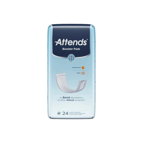 Attends Healthcare - Bst0192 - Booster Pad 3 - 1/2 X 11 Inch Light Absorbency Polymer Core One Size Fits Most - Package/24