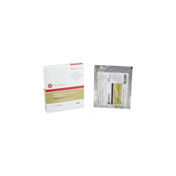 Hollister - Calcicare - 529968R - Silver Alginate Dressing 4 X 3/4 Inch Rectangle Sterile - Each