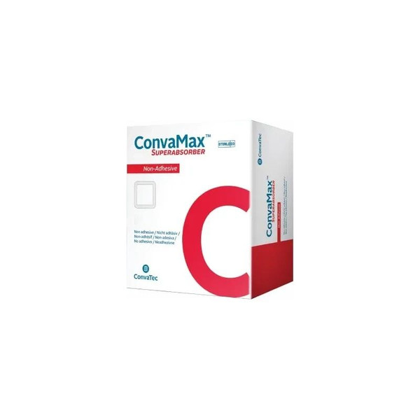 Convatec - Convamax Superabsorber - 422568 - Super Absorbent Dressing Non - Adhesive 4 X 8 Inch Rectangle - Box/10