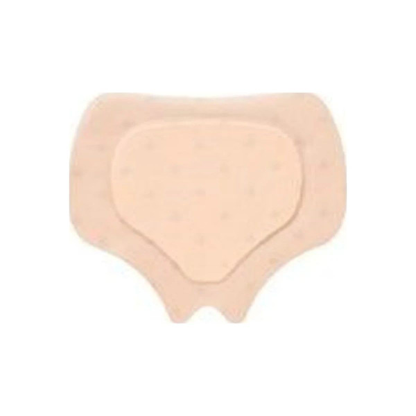 Convatec - Convafoam - 423272 - Border Adhesive Silicone Hydrofiber Foam Dressing, Small, Sacral, 8" X 7" 5.3" 4.5" Pad. - Box/5