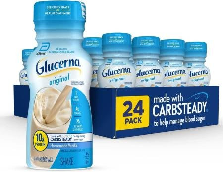 Abbott - Glucerna - 57801 - Shake Vanilla Retail 8Oz Bottle - Each