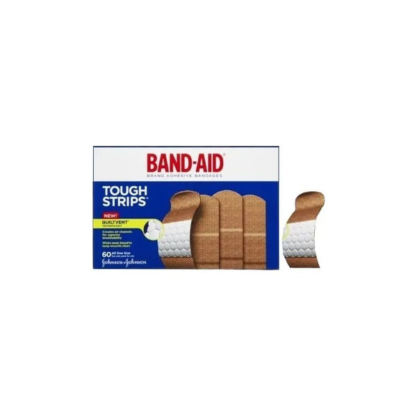 Kenvue Brands Ll - Band-Aid - 115567 - Tough Strips Aos 60 Ct. - Box/60