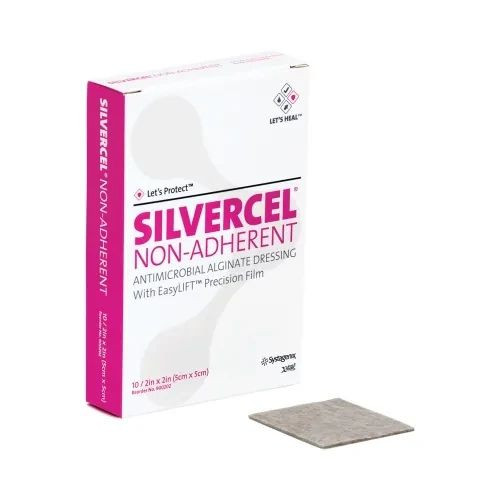 3M - Silvercel - 900202 - Non - Adherent Antimicrobial Alginate Dressing 2 X - Package/10