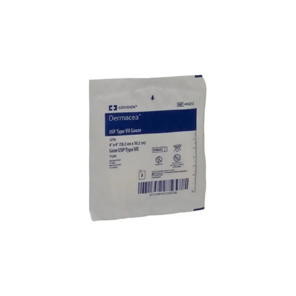 Cardinal Health - Dermacea - 442212 - Gauze Sponge 4 X Inch 2 Per Pack Sterile 12 - Ply Square - Package/1