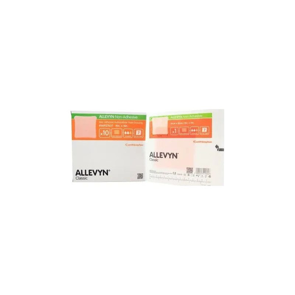Smith & Nephew - 66007637 - Allevyn Non - Adhesive Hydrocellular Foam Dressing, 4" X Replaces 5466927637 - Box/10