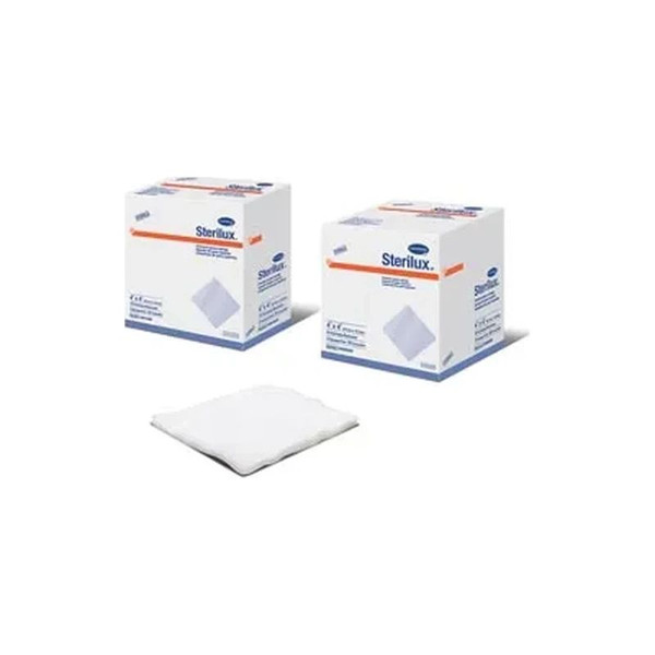 Hartmann - Sterilux - 56910000 - Gauze Sponge 4 X Inch 2 Per Pack Sterile 12 - Ply Square - Case/600