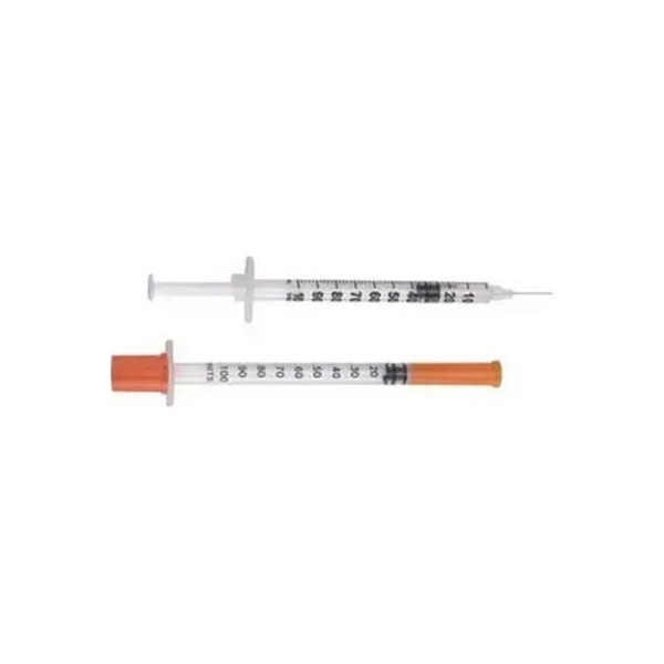 Embecta - Safetyglide - 305932 - Bd Becton Dickinson - Safety Ins Syringe With Needle 0.5 Ml 1/2 Inch 29 Gauge Sliding Regular Wall - Each