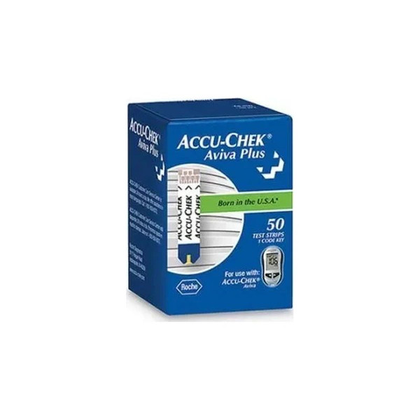 Roche - 06908217001 - Diagnostics Accu - Chek Aviva Plus Test Strips. - Box/50