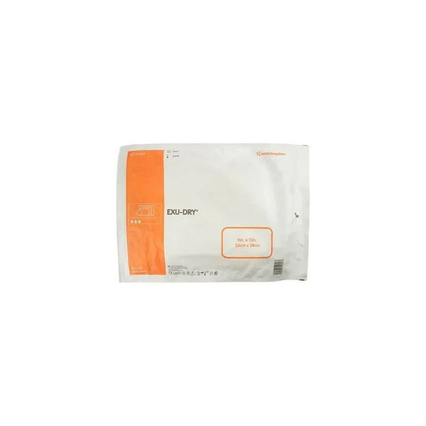 Smith & Nephew - 5999009 - Exu - Dry Anti - Shear Super Absorbent Dressing 9 X 15 Inch Rectangle - Each