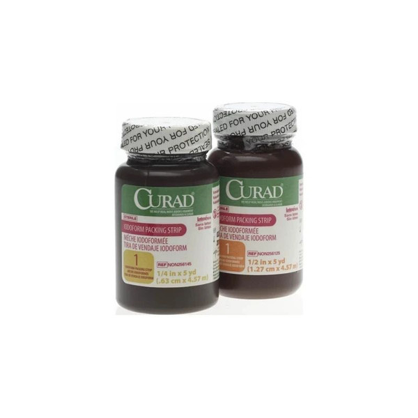 Medline - Curad - Non256025 - Wound Packing Strip Iodoform 2 Inch X 5 Yard Sterile - Case/12