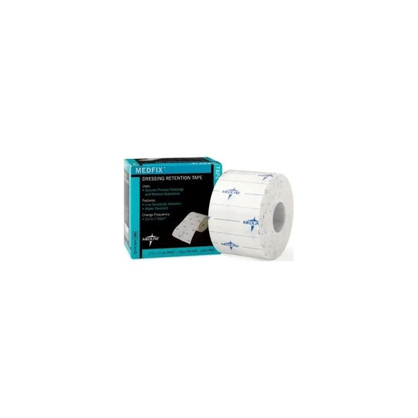 Medline - Msc4002 - Industries Medfix Dressing Retention Tape (Sheet) 2" W X 11 Yds L, Latex - Free, Non - Woven Fabric, Adhesive, Low - Sensitivity, Flexible - Box/1