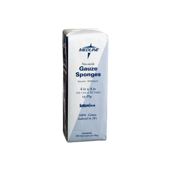 Medline - Non25416 - Woven Non - Sterile Gauze Sponges - Case/2000