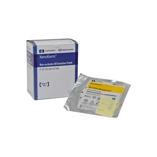 Cardinal Health - Xeroform - 8884436400 - Non - Occlusive Petrolatum Impregnated Dressing Rectangle 2 X Inch Sterile - Box/50