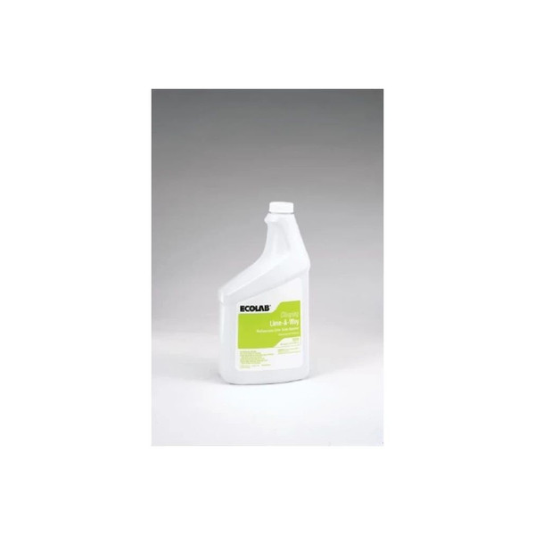 Ecolab - Clinging Lime-A-Way - 6115210 - Scale Remover 32 Oz Bottle Liquid Unscented - Case/6