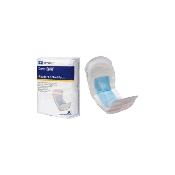 Cardinal Health - Sure Care - 1130A - Bladder Control Pad 4 X 14 - 1/2 Inch Heavy Absorbency Polymer Core One Size Fits Most - Bag/42