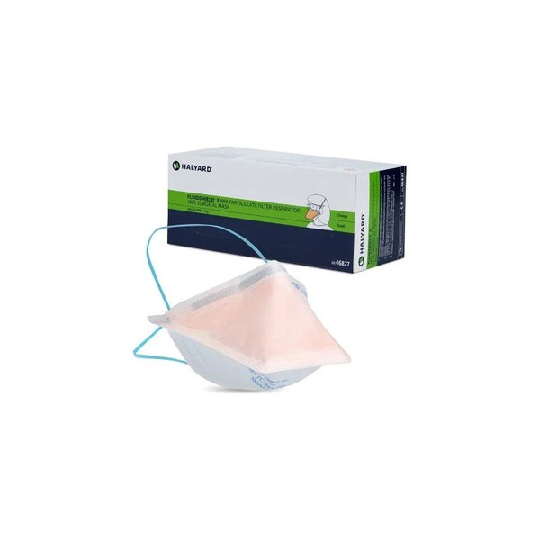 O&M Halyard - Fluidshield - 46827 - Mask, Respirator Surg N95 Medical - Box/35
