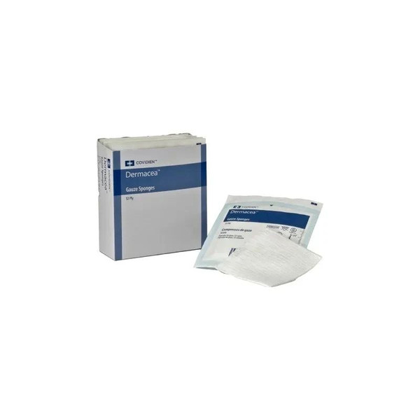 Cardinal Health - Dermacea - 441009 - Gauze Sponge 3 X Inch 2 Per Pack Sterile 12 - Ply Square - Box/25