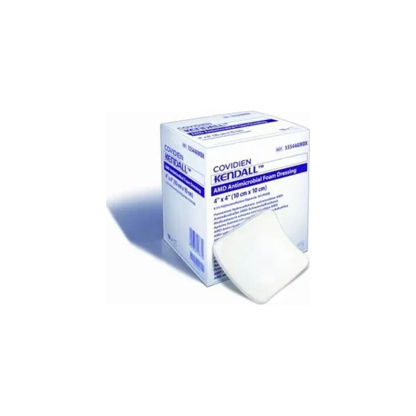 Cardinal Health - Kendall - 55566Amd - Amd Antimicrobial Foam Dressing, 6" X - Each