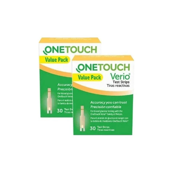 Life Scan - Onetouch - 024-269 - One Touch Verio Test Strips (60 Count) - Box/60