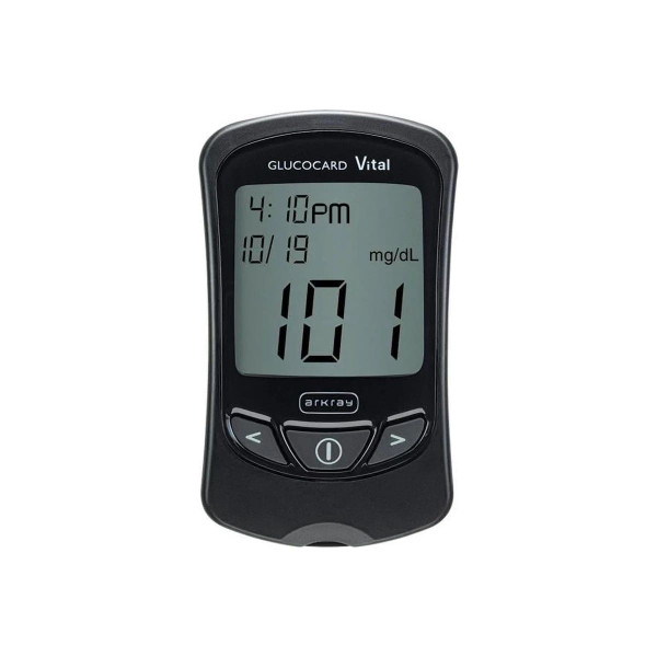 Arkray - Glucocard Expression - 761100 - Vital Usa - Blood Glucose Meter 7 Second Results Stores Up To 250 No Coding Required - Box/1
