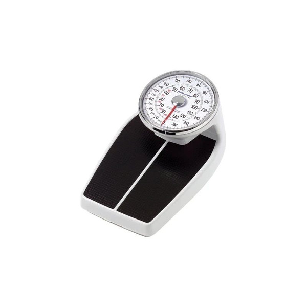 Health O Meter - 160Kl - Floor Scale Dial Display 400 Lbs / 180 Kg Capacity Black White Analog - Case/2