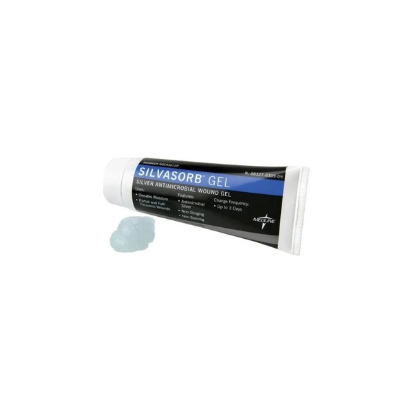 Medline - Silvasorb - 08327030909 - Silver Wound Gel Nonsterile - Each