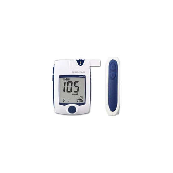Bionime - Rightest - 99Gm550-101 - Blood Glucose Meter 8 Second Results Stores Up To 300 Coding Required - Box/1
