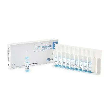 Abbott - I-Stat Tricontrols - 05P7301 - Control, Level 3 - Each