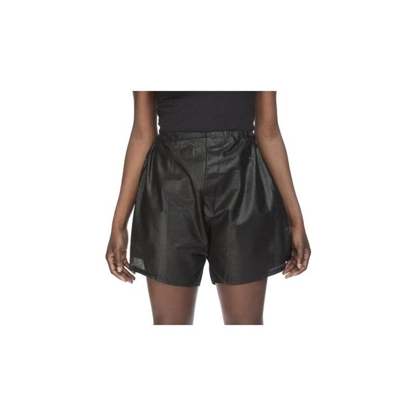 Dukal - Reflections - 900530 - Exam Shorts Small / Medium Black Spunbond Polypropylene Adult Disposable - Case/50