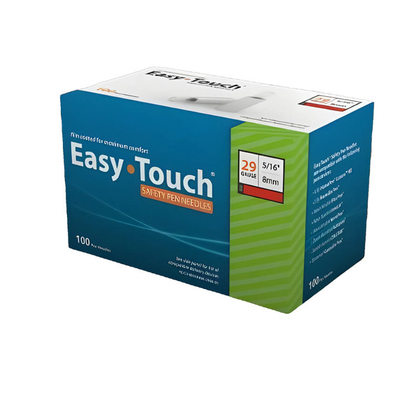 Mhc Medical - Easytouch - 829856 - Safety Pen Needles - Box/100