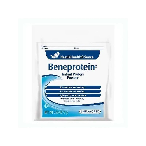 Nestle - 28430000 - Resource Beneprotein Instant Protein, Unflavored Powder, 7 G Packets, 25 Calories Per Packet. - Each
