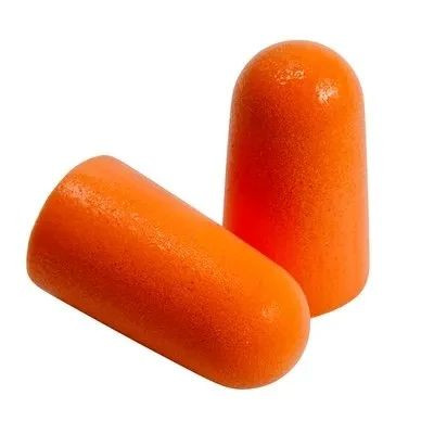 3M - 1100 - Foam Single-Use Earplugs, Cordless, 29Nrr, Orange, 200 Pairs - Package/200