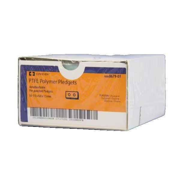 Covidien - Pre-Punched - 88868679-01 - Pledget - Box/36