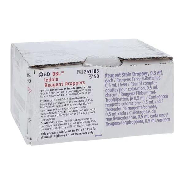 Bd Becton Dickinson - Bbl - 261185 - Reagent Dropper - Box/50