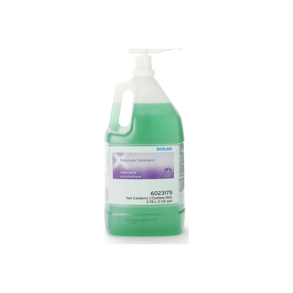 Ecolab - 6023173 - Enzymatic Instrument Detergent Liquid Concentrate 5 Gal Container Mild Scent - Each