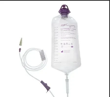 Amsino - Amsure - Enf1203K - Bag Set, Gravity Enfit 1200Ml - Case/30