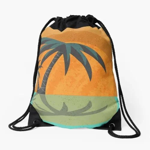 Sunset Healthcare Solutions - Bagds1010 - Logo Drawstring Bag - Each