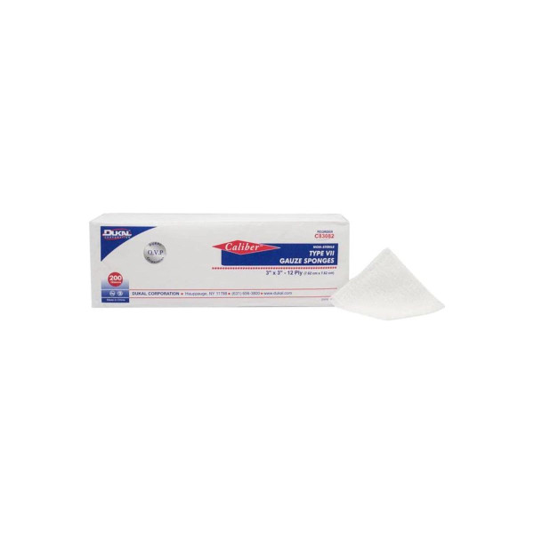 Dukal - C83082 - Gauze Sponge, Type Vii, Non - Sterile, 12 - Ply - Each