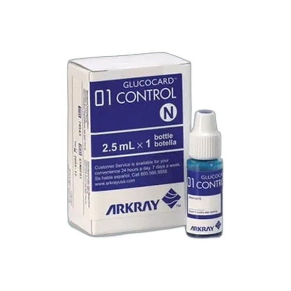 Arkray - 720005 - Glucocard 01 Blood Glucose Control Solution, Normal - Box/1