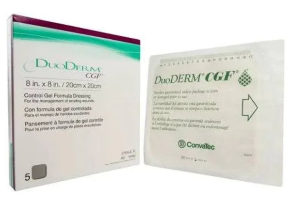 Cook Medical - Contec - 401545 - Convatec 187662 Duoderm Cgf Hydrocolloid Dressing 8 In X - Bx//10