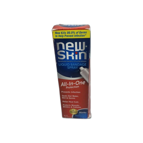 Emerson Healthcare - New-Skin - 851409007028 - Liquid Spray Bandage 1 Oz. - Each