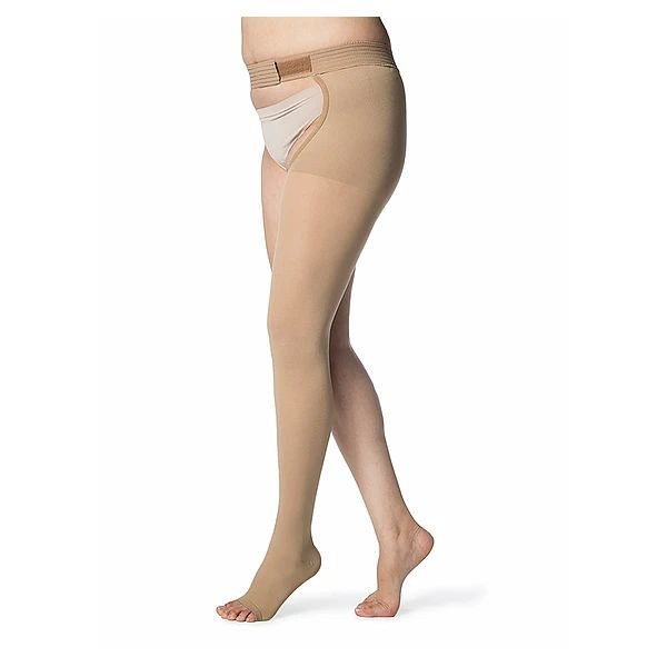 Sigvaris - 862Wmso66/L - 862Wmso - Waist Attachment, Short, Open Toe, Left