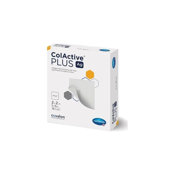 Hartmann - 10330000 - Colactive Silver Collagen Dressing 2" X 2", Sterile. - Box/10