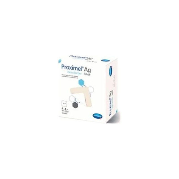 Hartmann - 15713118 - Proximel Non - Border Ag Silicone Foam Dressing, 6 X - Each