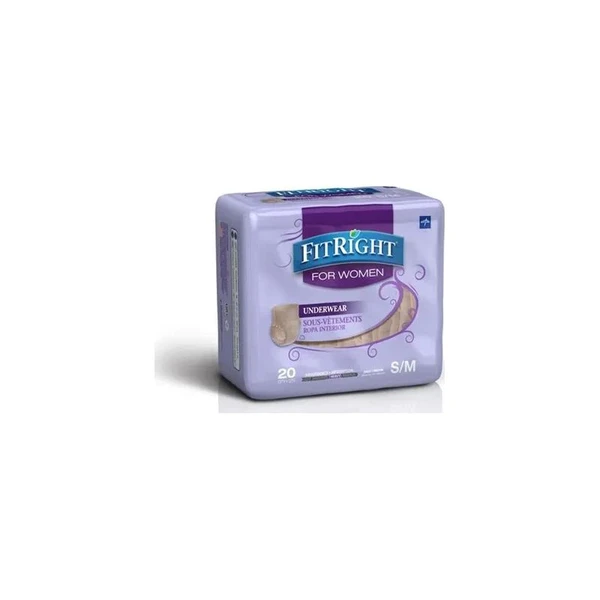 Medline - Fit23Wsm - Womens Underwear, Ultra, 28 - 40 - Case/80