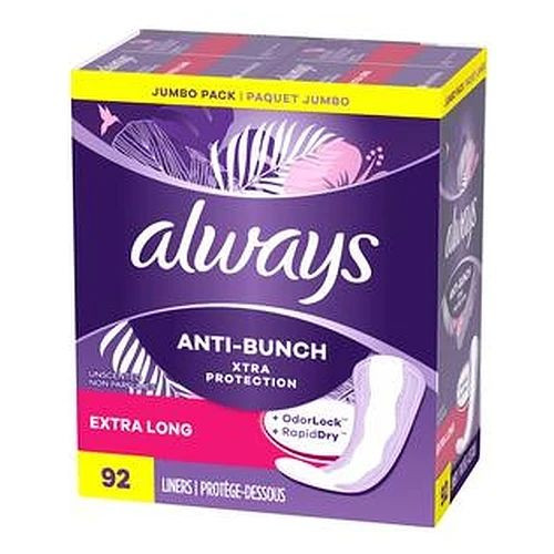 Procter & Gamble - Gillette - 80351704 - Always Alw P/L 4/92 Xl Un Hpn 2.7X, 92 Ct - Package/92