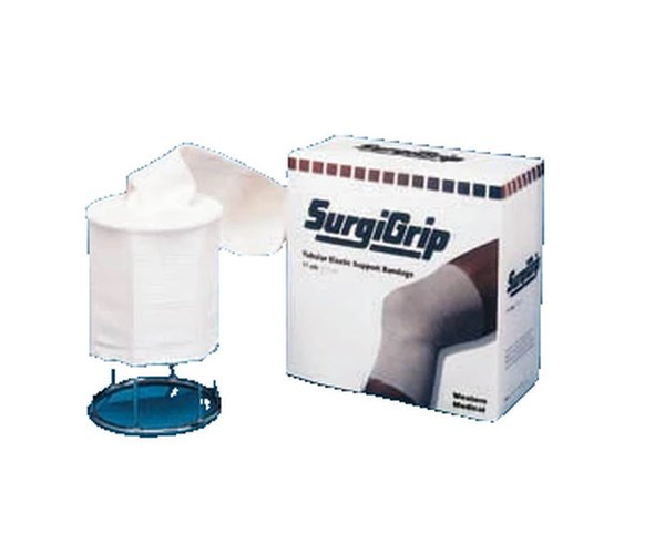 Gentell - Surgigrip - Glj10 - Elastic Tubular Support Bandage 6 - 3/4 Inch X 11 Yard Small Trunk Pull On White Nonsterile 8 To 12 Mmhg - Each