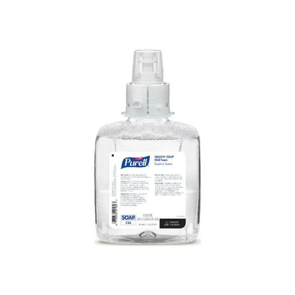 Gojo Industries - Purell - 6574-02 - Healthy Soap Mild Foam, Green, Cs6, 1200 Ml - Case/2