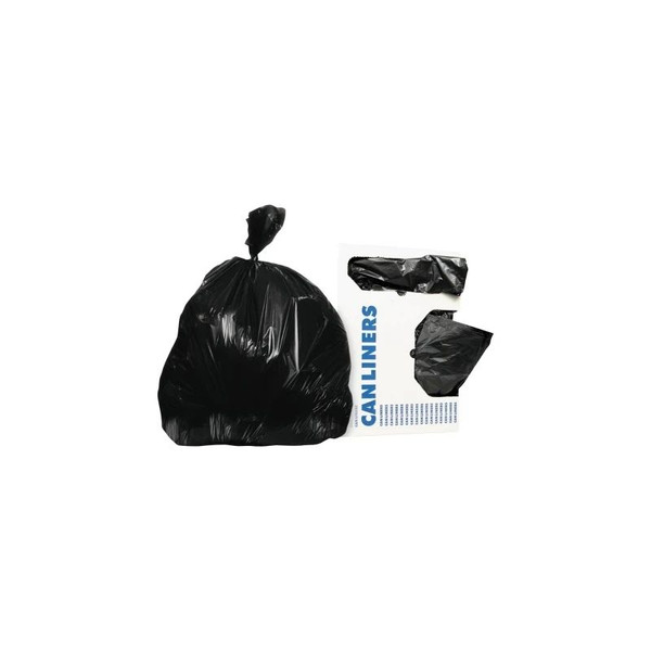 Lagasse - Heritage - Herh4823Hk - Trash Bag 10 Gal Black Lldpe 0.55 Mil 23 X 24 Inch Star Seal Bottom Flat Pack - Case/500